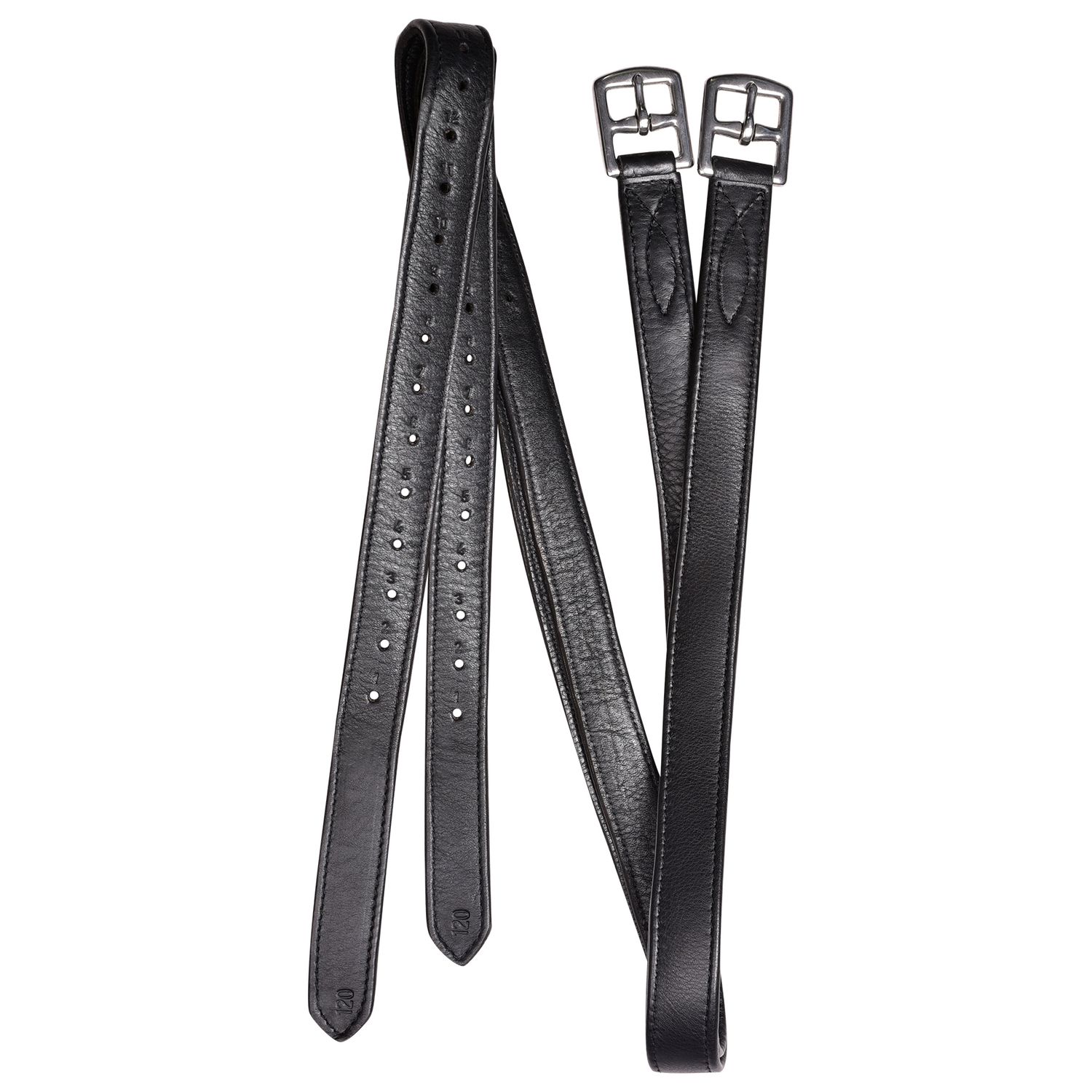 Waldhausen Steigbügelriemen X-Line Soft - schwarz, Größe 120 cm