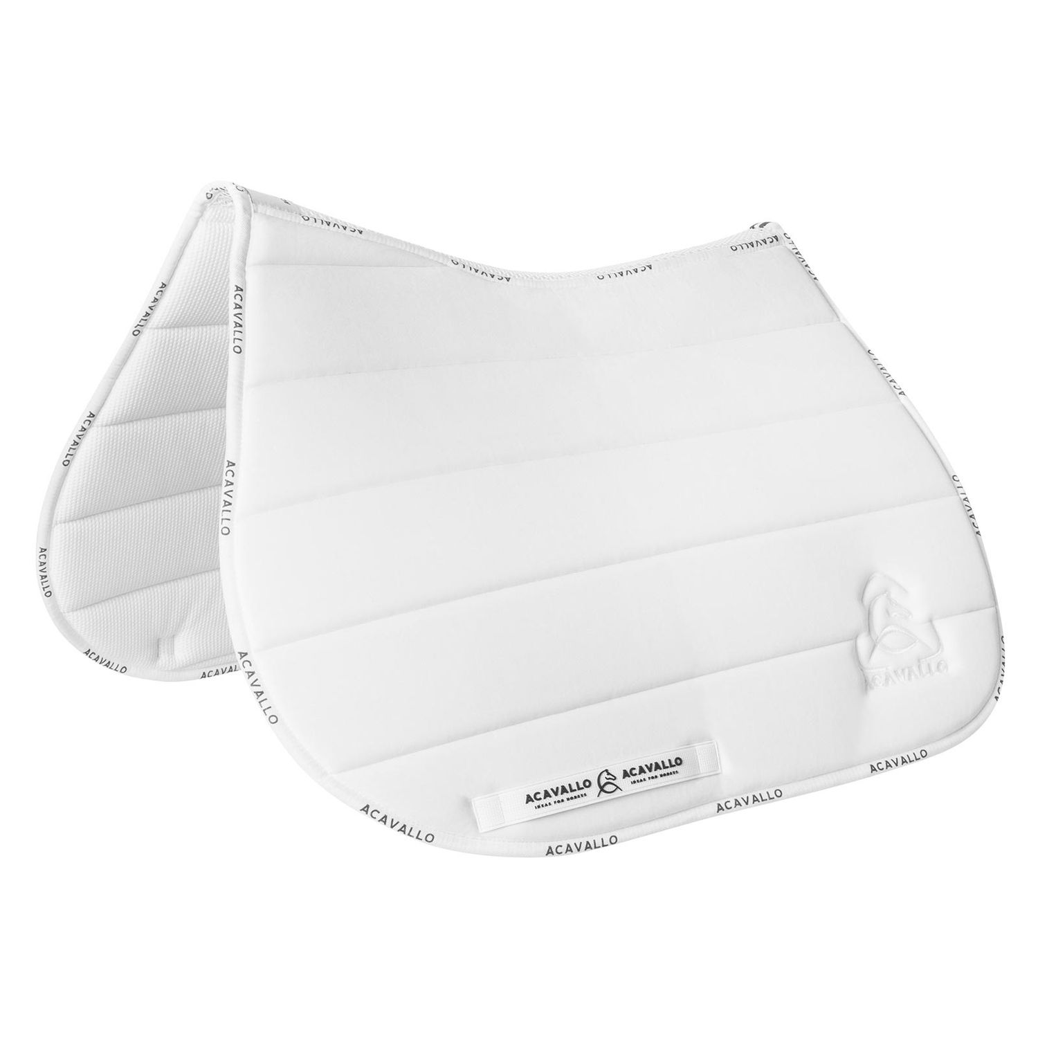 Acavallo Schabracke Springen JS CW-3DS Louvre & Bambus - white