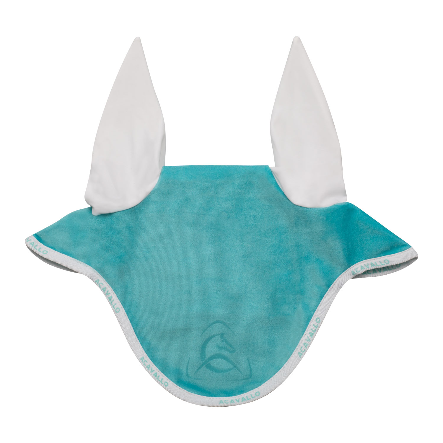 Acavallo Special Edition Fliegenohren louvre & Logo - sky blue