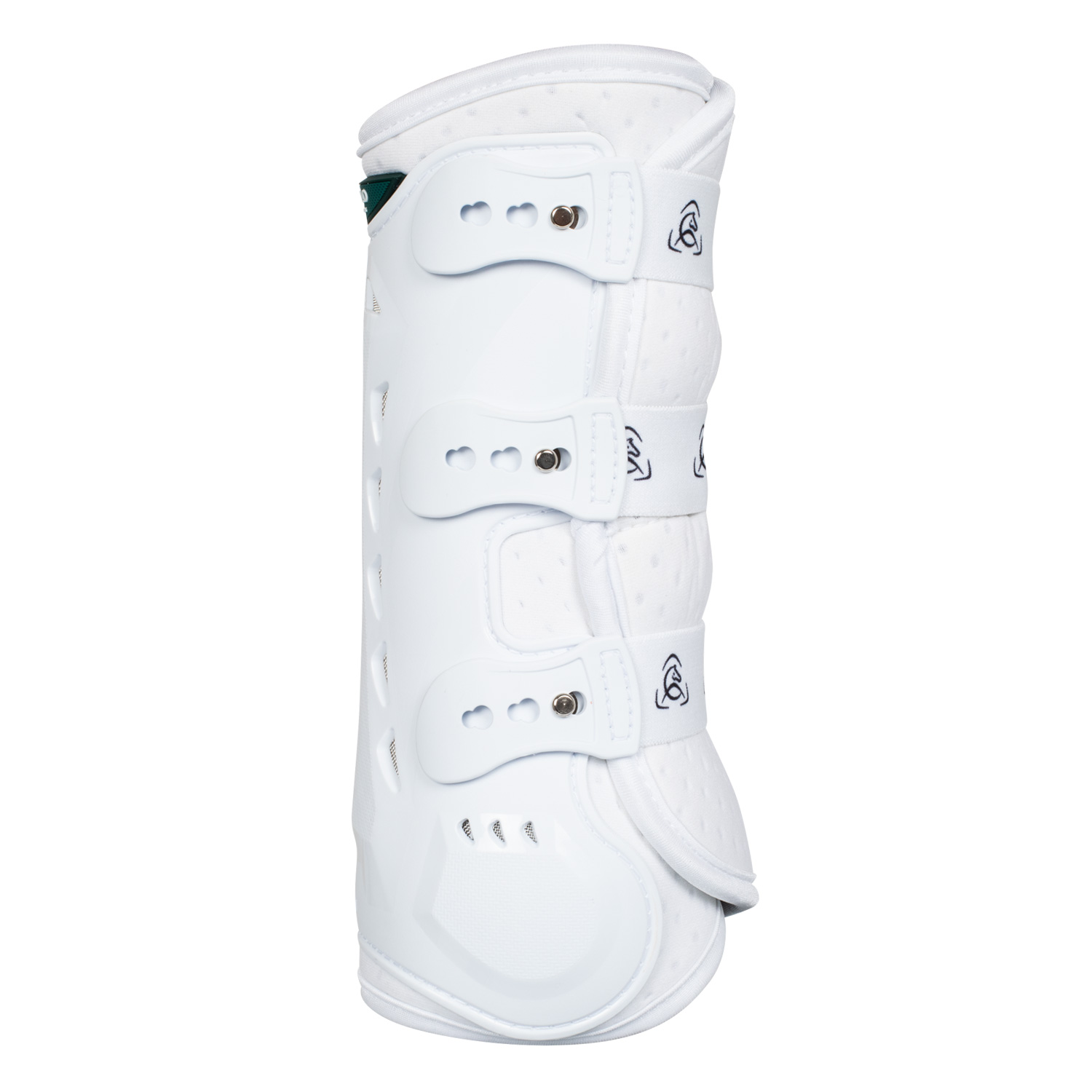 Acavallo Dressurgamaschen anatomisch hinten - white, Größe M
