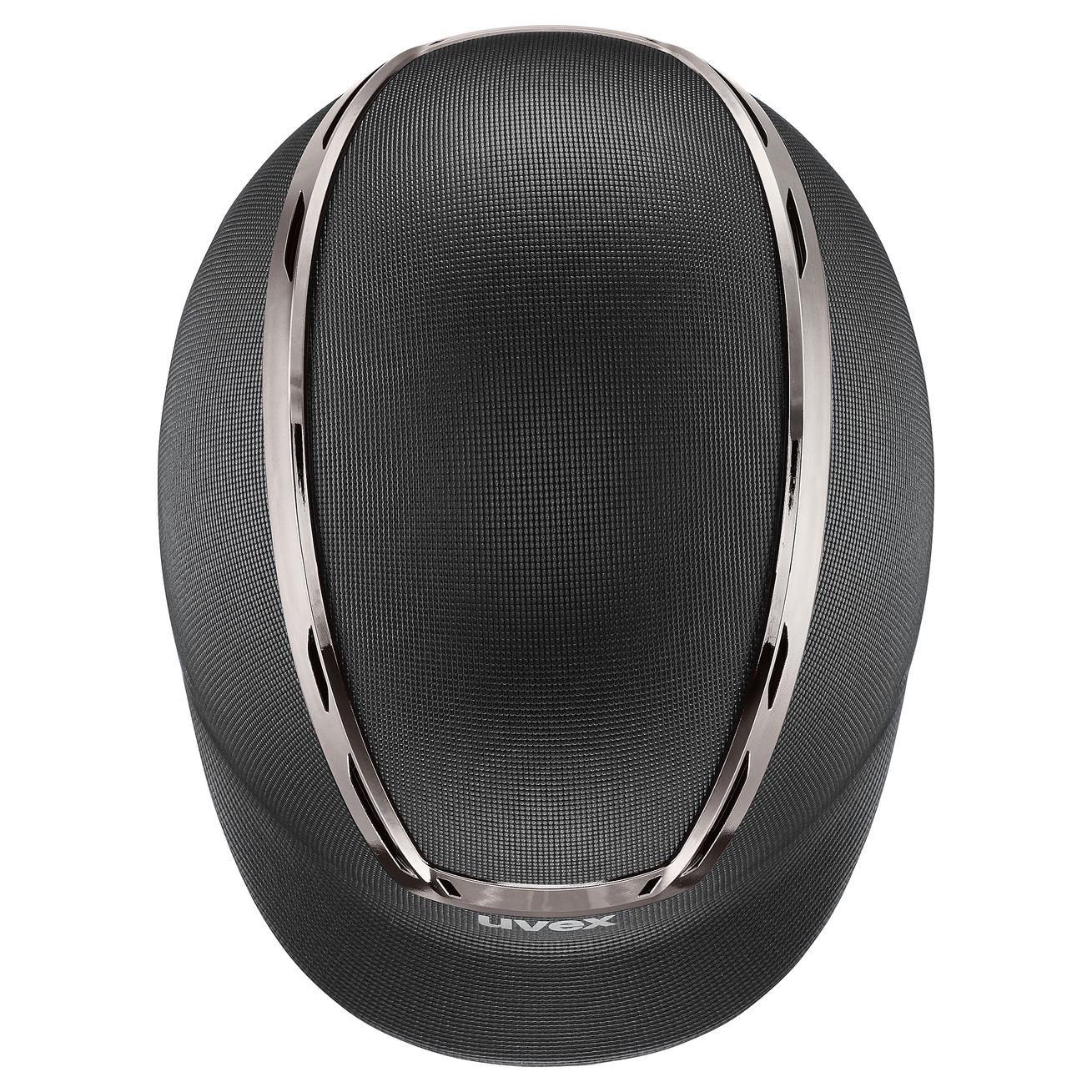 UVEX Exxeed Pro Reithelm - black, Größe S-M (56-58)