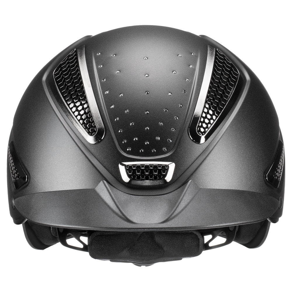UVEX Perfexxion III Grace Reithelm - black mat, Größe M-L (57-59)