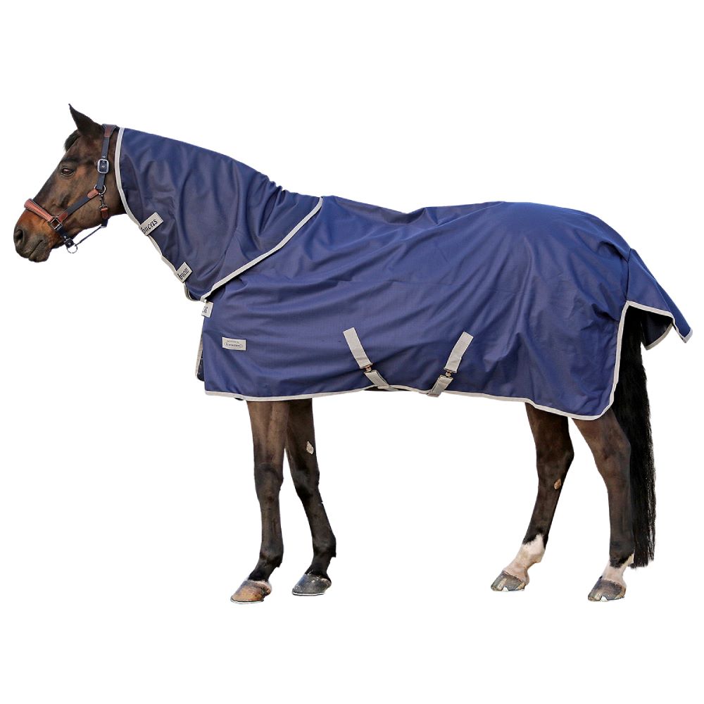 Euroriding Outdoordecke Bucas Turnout Light 0g - navy, Größe 115 cm