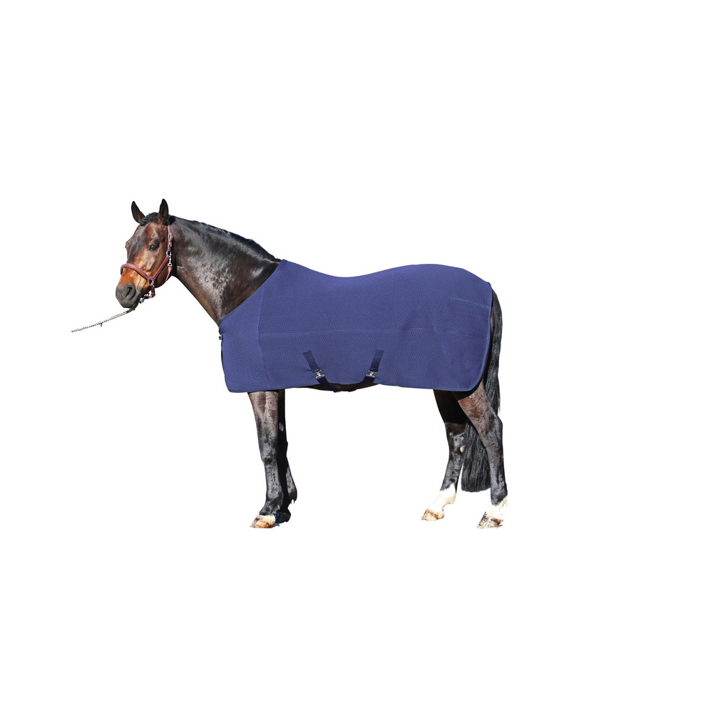 Euroriding Decke Thermo Manager 3-in-1 - navy, Größe 165 cm