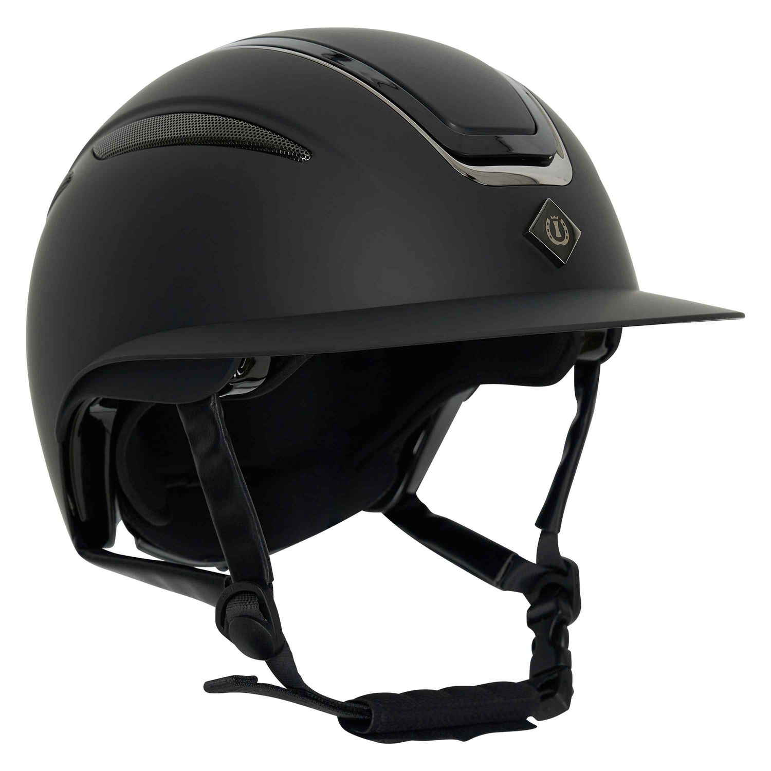 Imperial Riding Reithelm IRHOlania Deluxe Big Visor - Black, Größe L