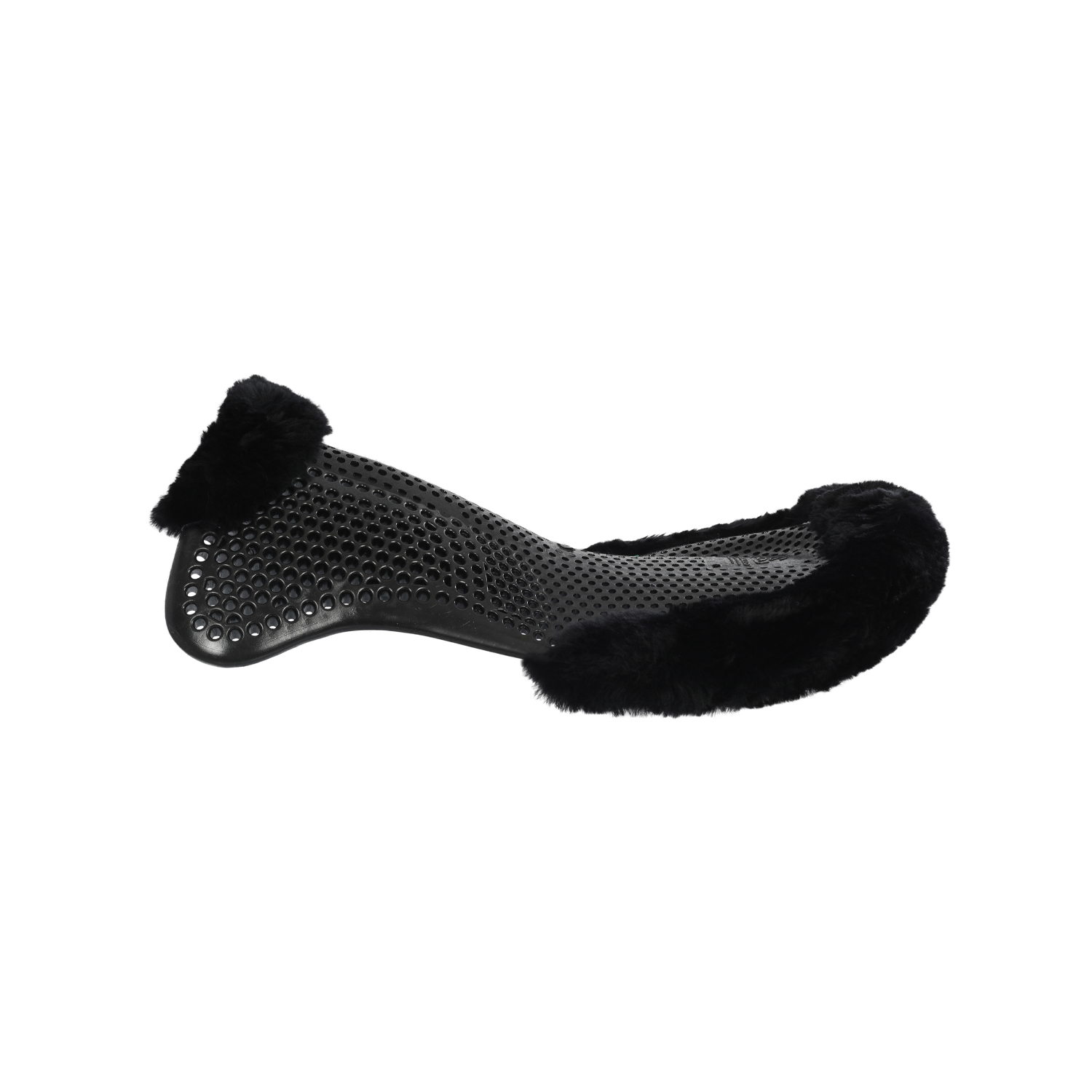 Acavallo Gel Pad Front Riser mit Schaffell
