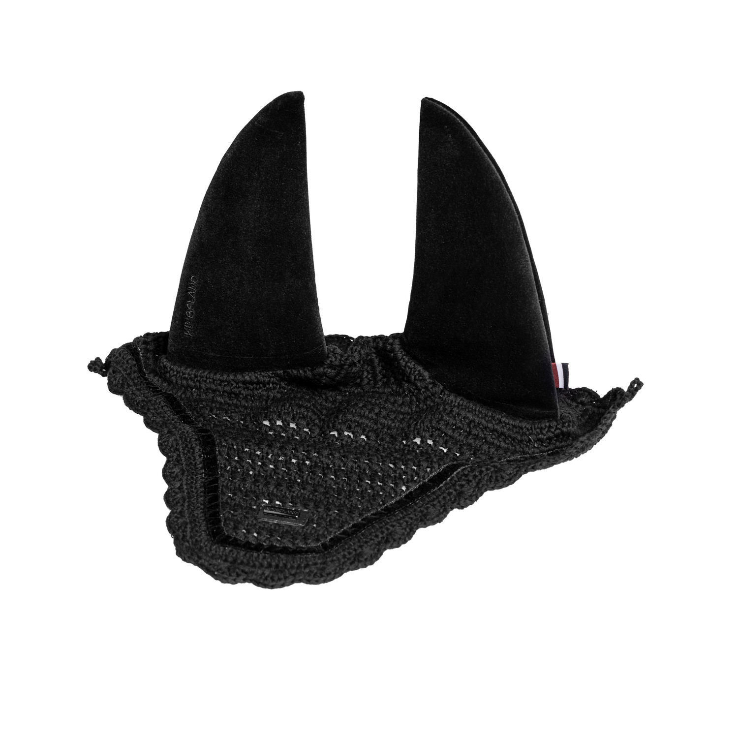 Kingsland KLVigga Velvet Fliegenohren - black, Größe Vollblut