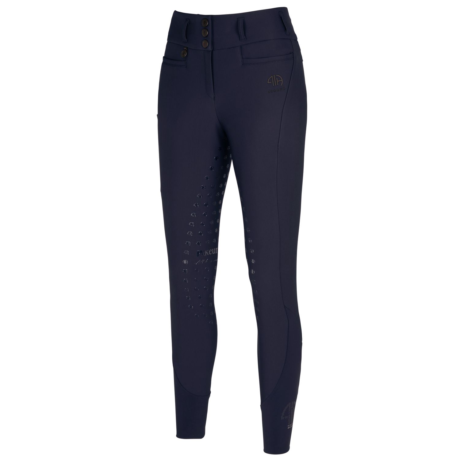 Pikeur Athleisure Linn Highwaist Vollgrip Winterreithose Damen - nightblue, Größe 42