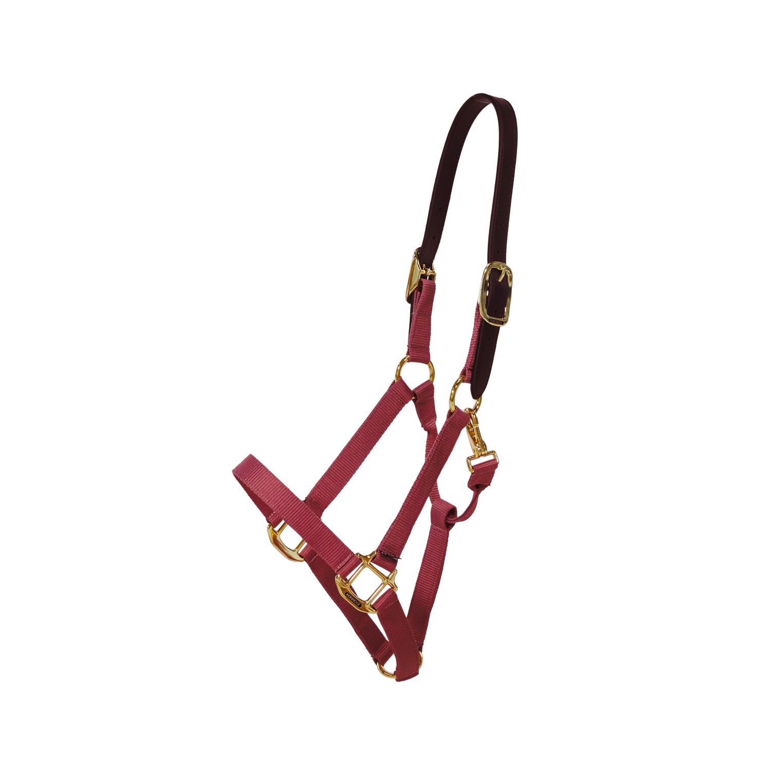 Kentucky Horsewear Nylon Halfter Breakaway - bordeaux, Größe Cob