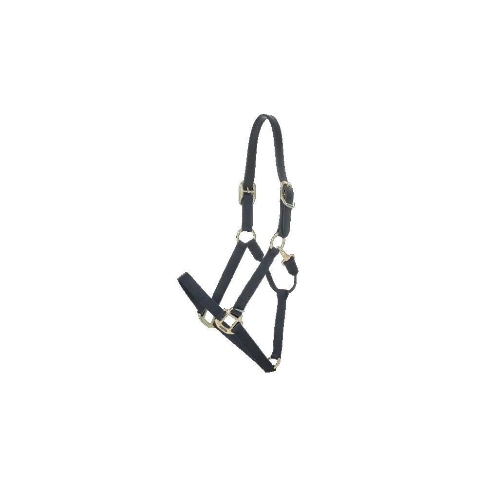 Kentucky Horsewear Nylon Halfter Breakaway - schwarz, Größe Full