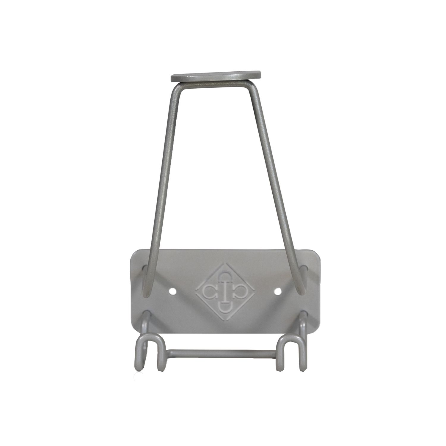 Grooming Deluxe Helmhalter mit Haken - silber
