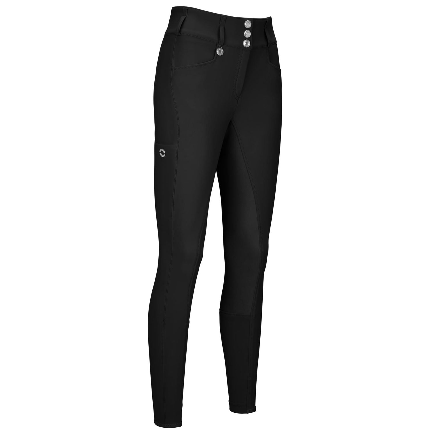 Pikeur New Candela FFL Vollbesatz Highwaist Reithose Damen - black, Größe 76