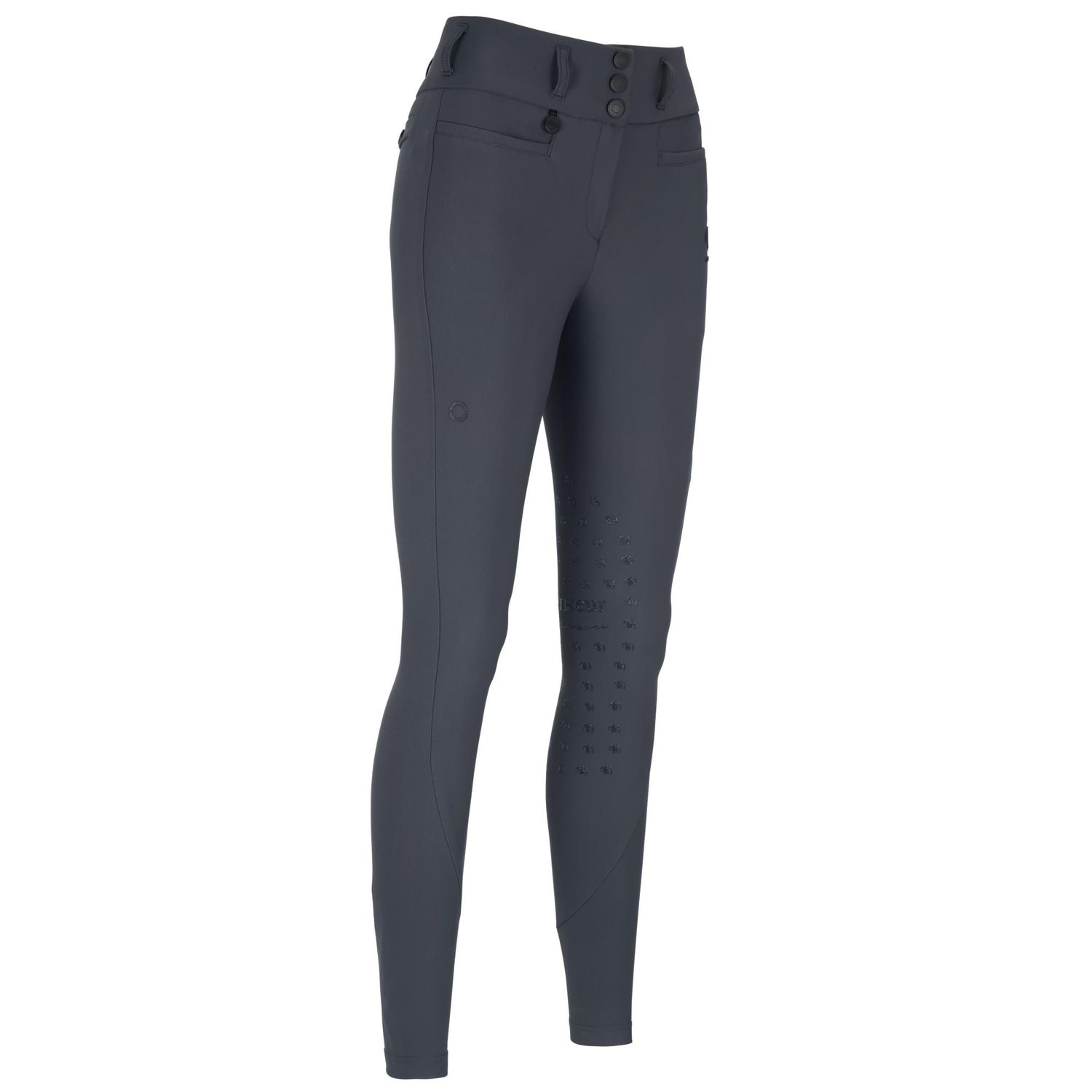 Pikeur Linn SD Kniegrip Reithose Damen - dark shadow, Größe 46