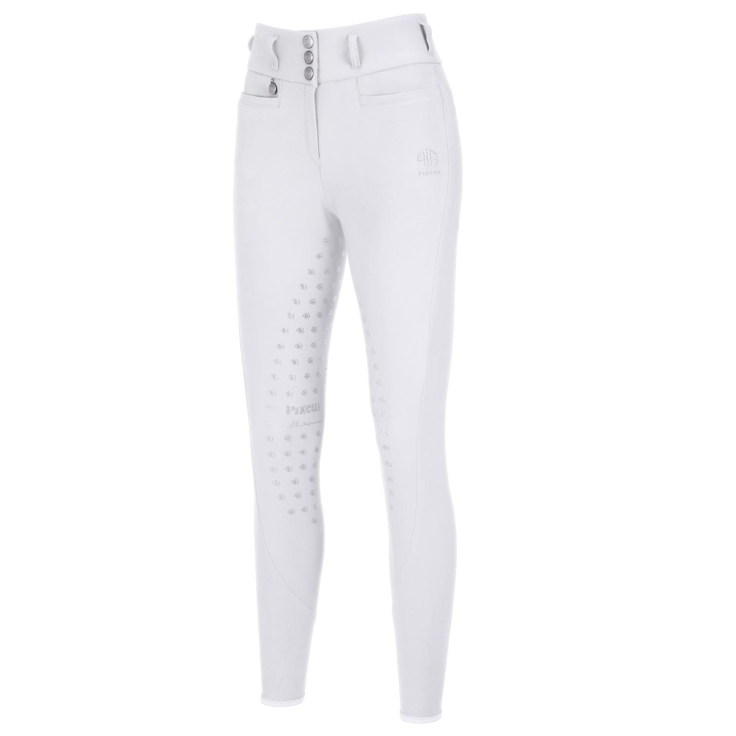 Pikeur Linn SD Vollgrip Reithose Damen - white, Größe 44