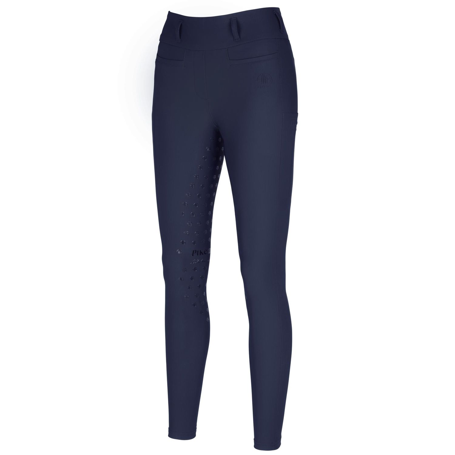 Pikeur Athleisure Linnett Tight SD Vollgrip Reitleggings Damen - nightblue, Größe 80
