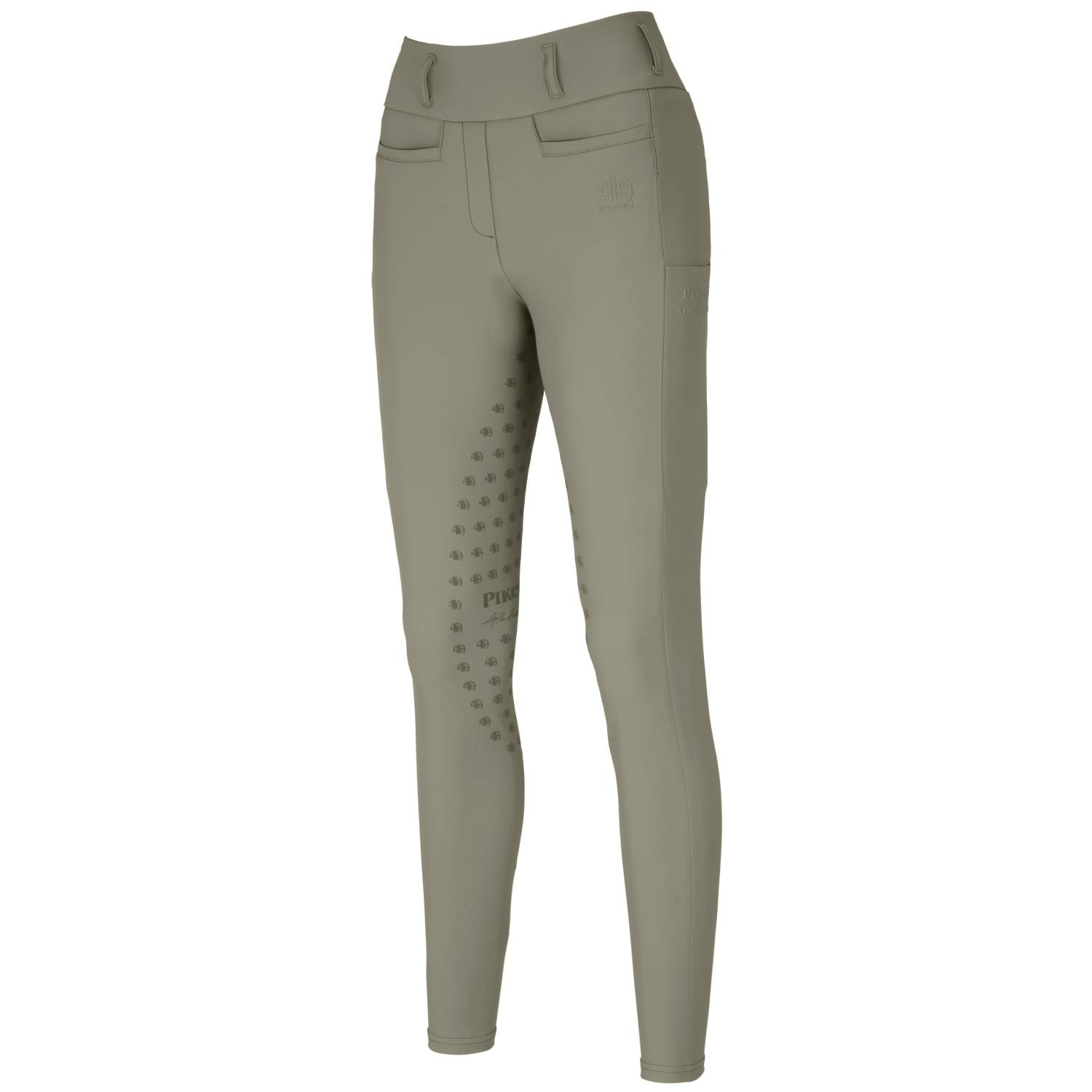 Pikeur Athleisure Linnett Tight SD Vollgrip Reitleggings Damen - light moos, Größe 42