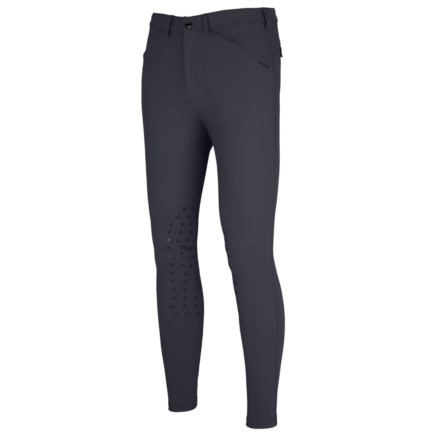 Pikeur New Rodrigo SD KN Kniegrip Reithose Herren - dark shadow, Größe 52