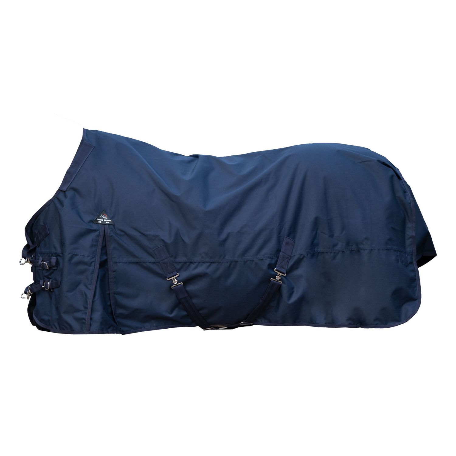 HKM Weidedecke Kombi 3 mit Clipin System - dunkelblau, Größe 155 cm