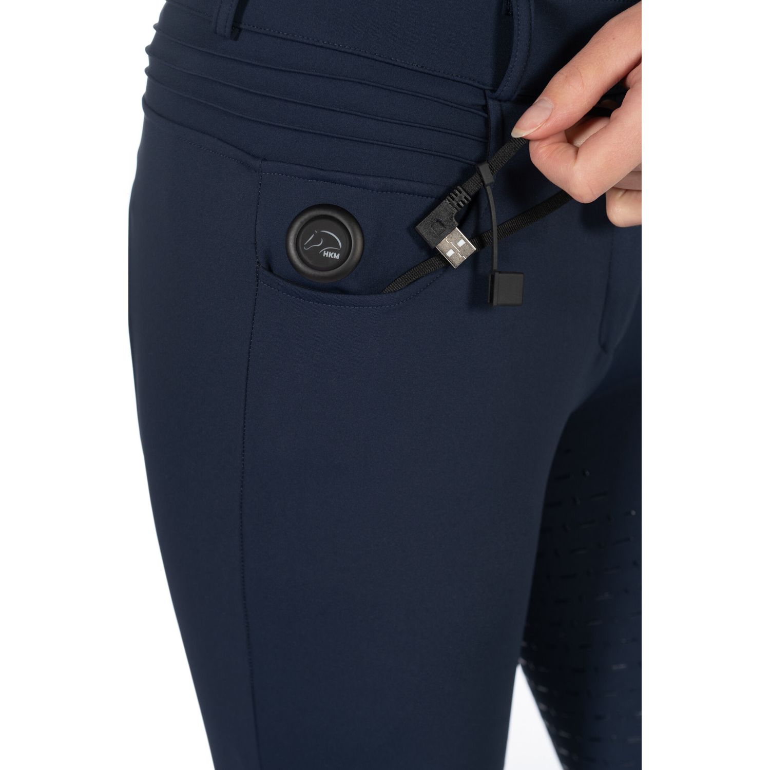 Hkm Heizreithose Comfort Style SilikonVollbesatz
