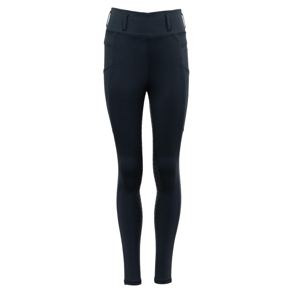 BR Eevolv Fabio HW24 Vollgrip Winter Reitleggings Kinder - carbon, Größe 146