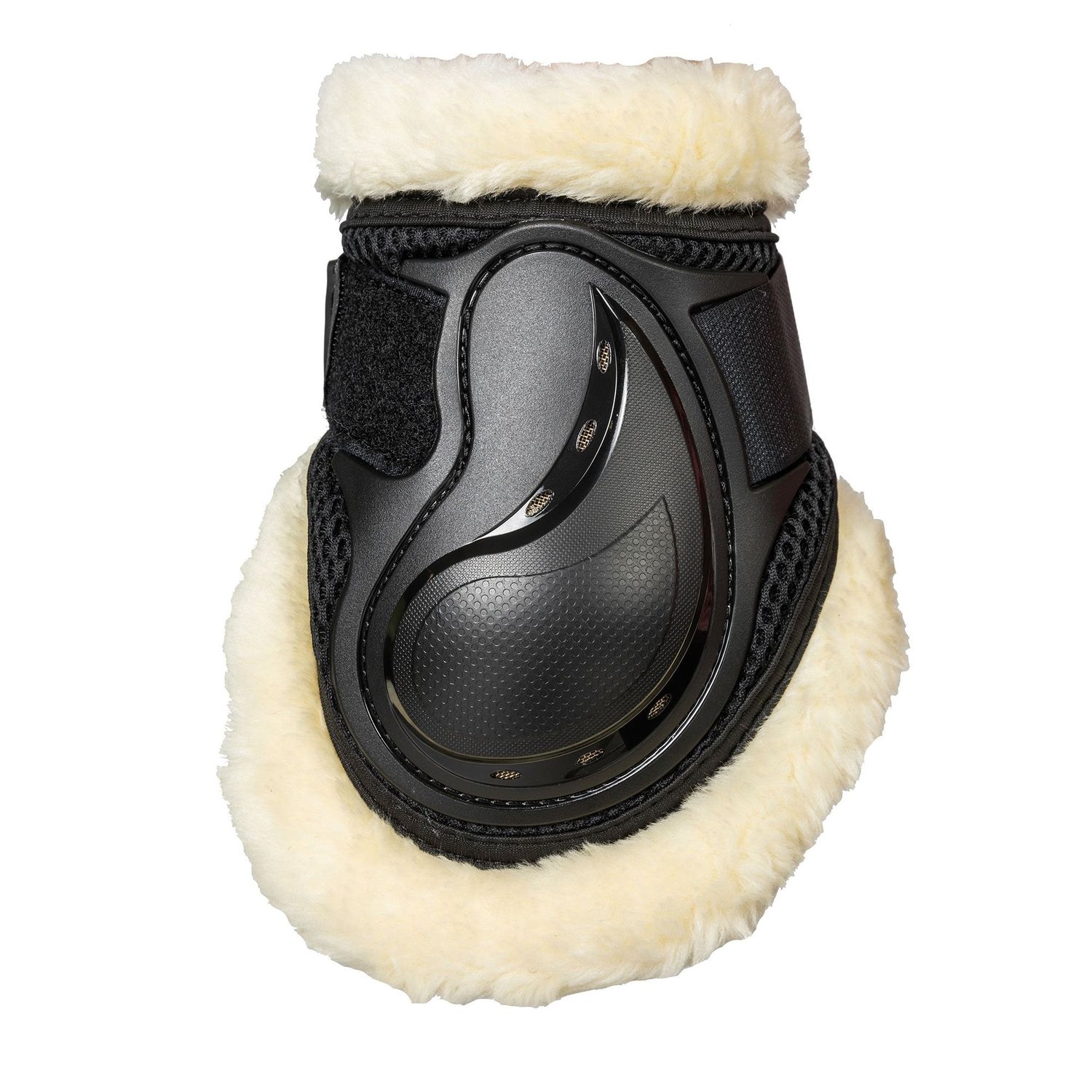 Back on Track AirFlow light Fur mesh Fetlock Boots - schwarz, Größe L
