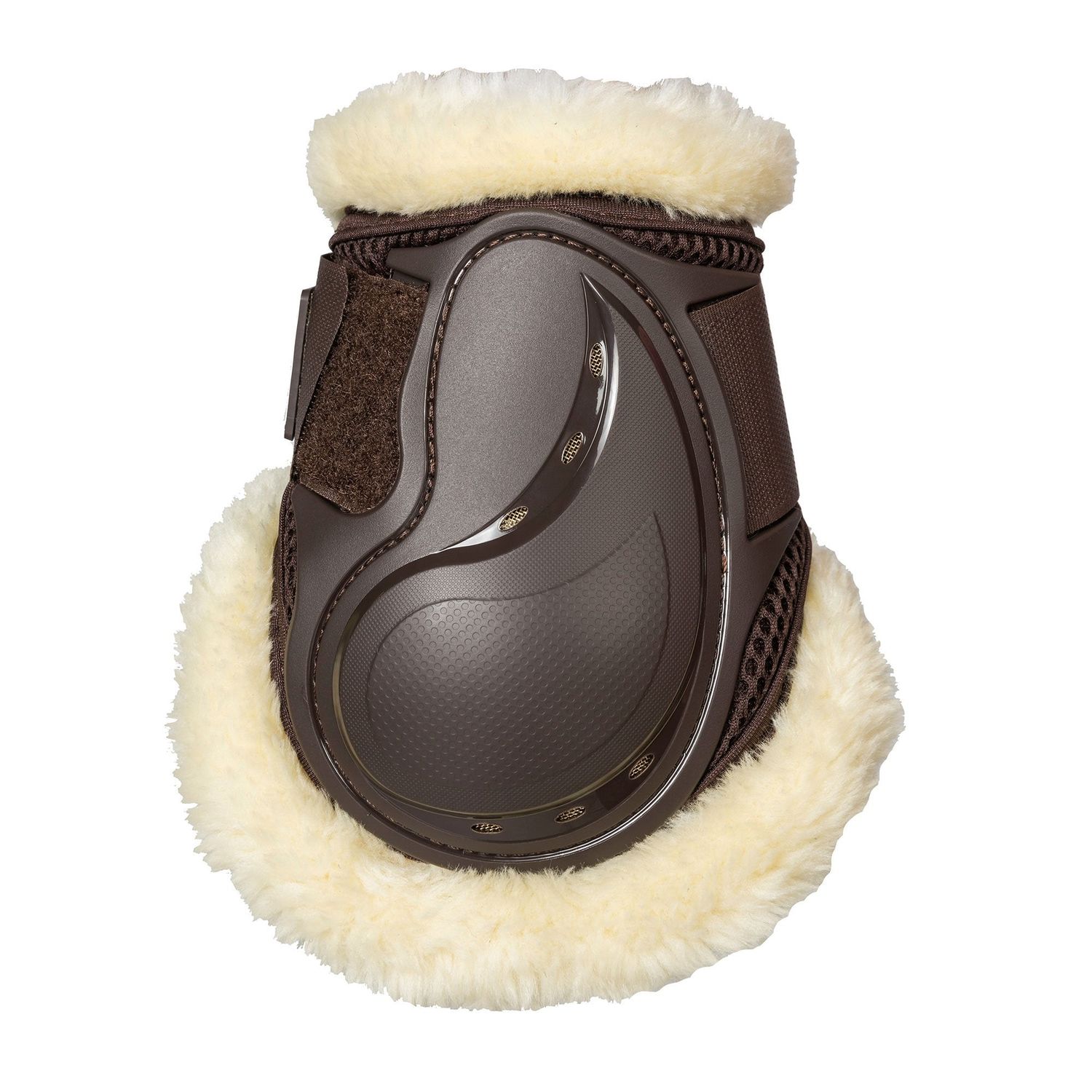 Back on Track AirFlow light Fur mesh Fetlock Boots - braun, Größe L
