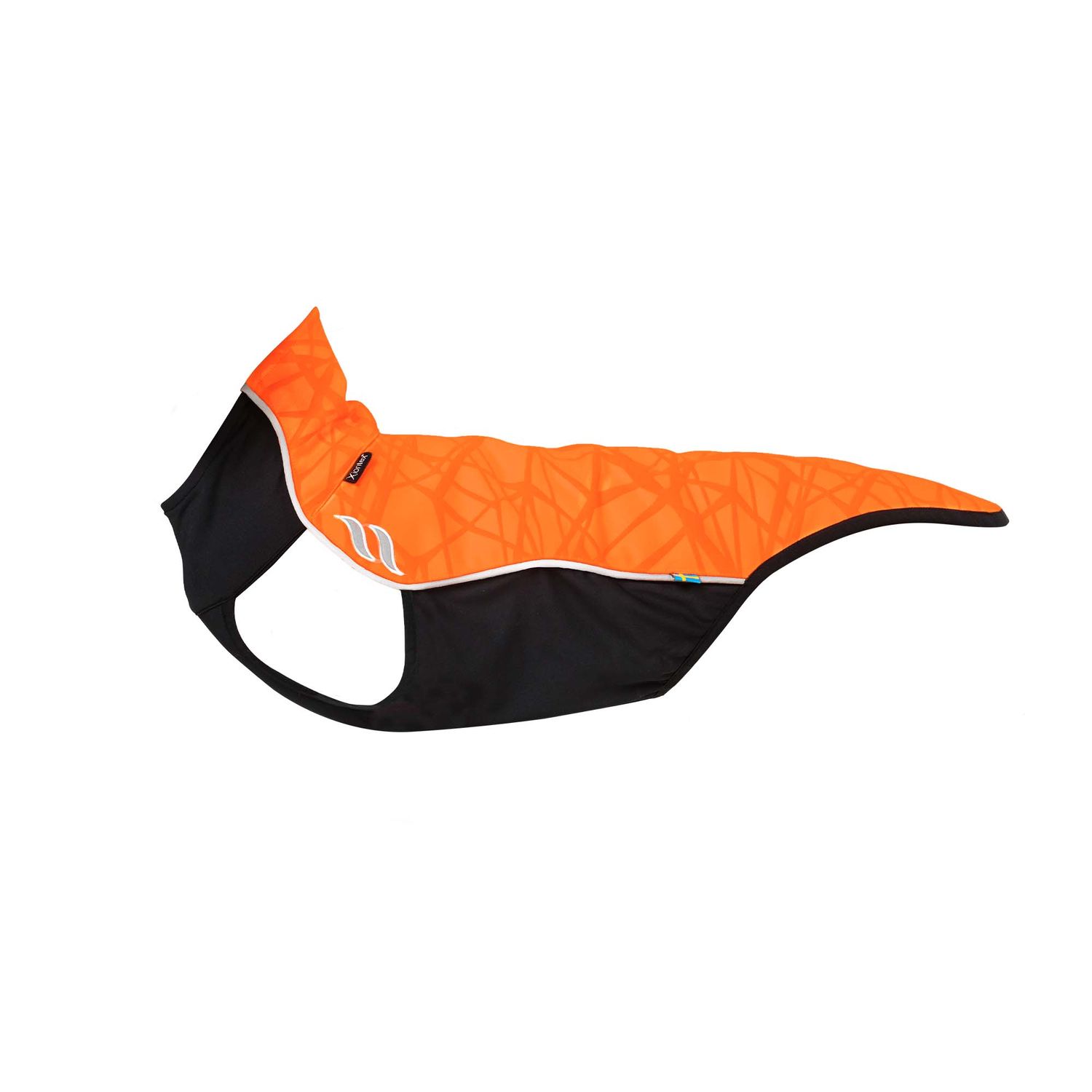 Back on Track Eddie petite High auffälliger Hundepullover - reflektiv/orange, Größe 30