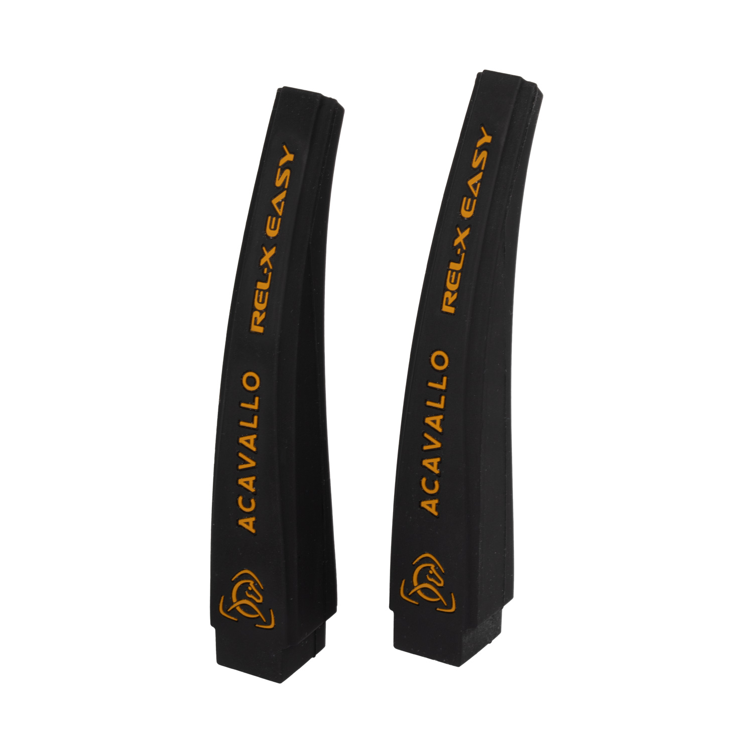Acavallo Rel-X Easy mehrfarbiger Silikonarm für Steigbügel - black/brown