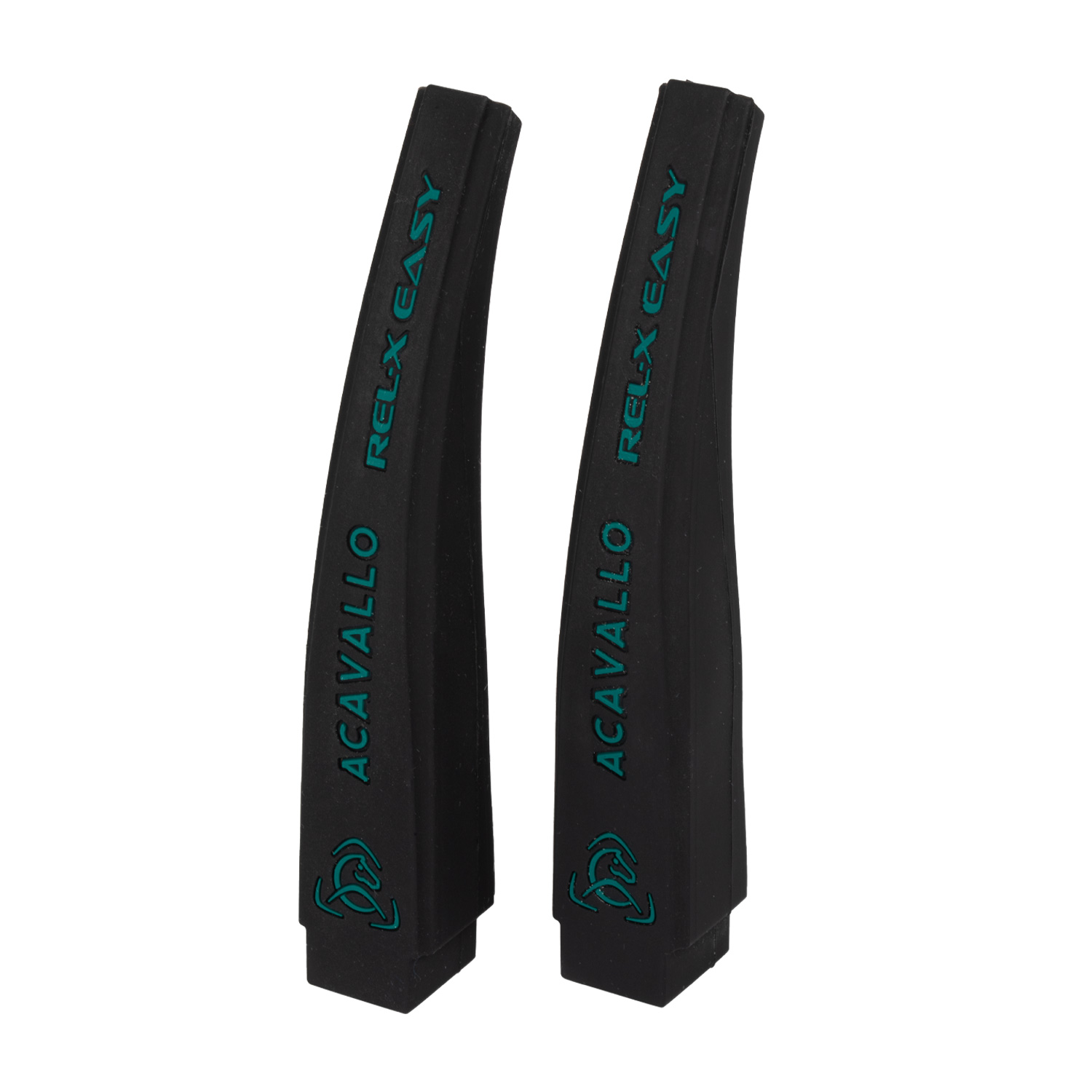 Acavallo Rel-X Easy mehrfarbiger Silikonarm für Steigbügel - black/green