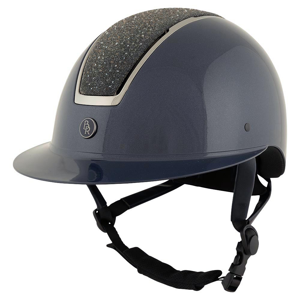 BR Reithelm Omega Glamourous Glossy - navy/gunmetal, Größe 55-57