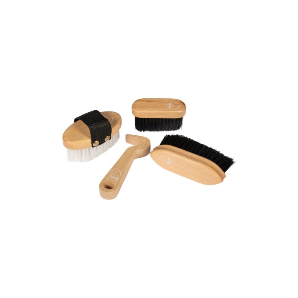 Hkm Kids Marron Set Aus Holzpflege Für Hobby Horse - Bild 3