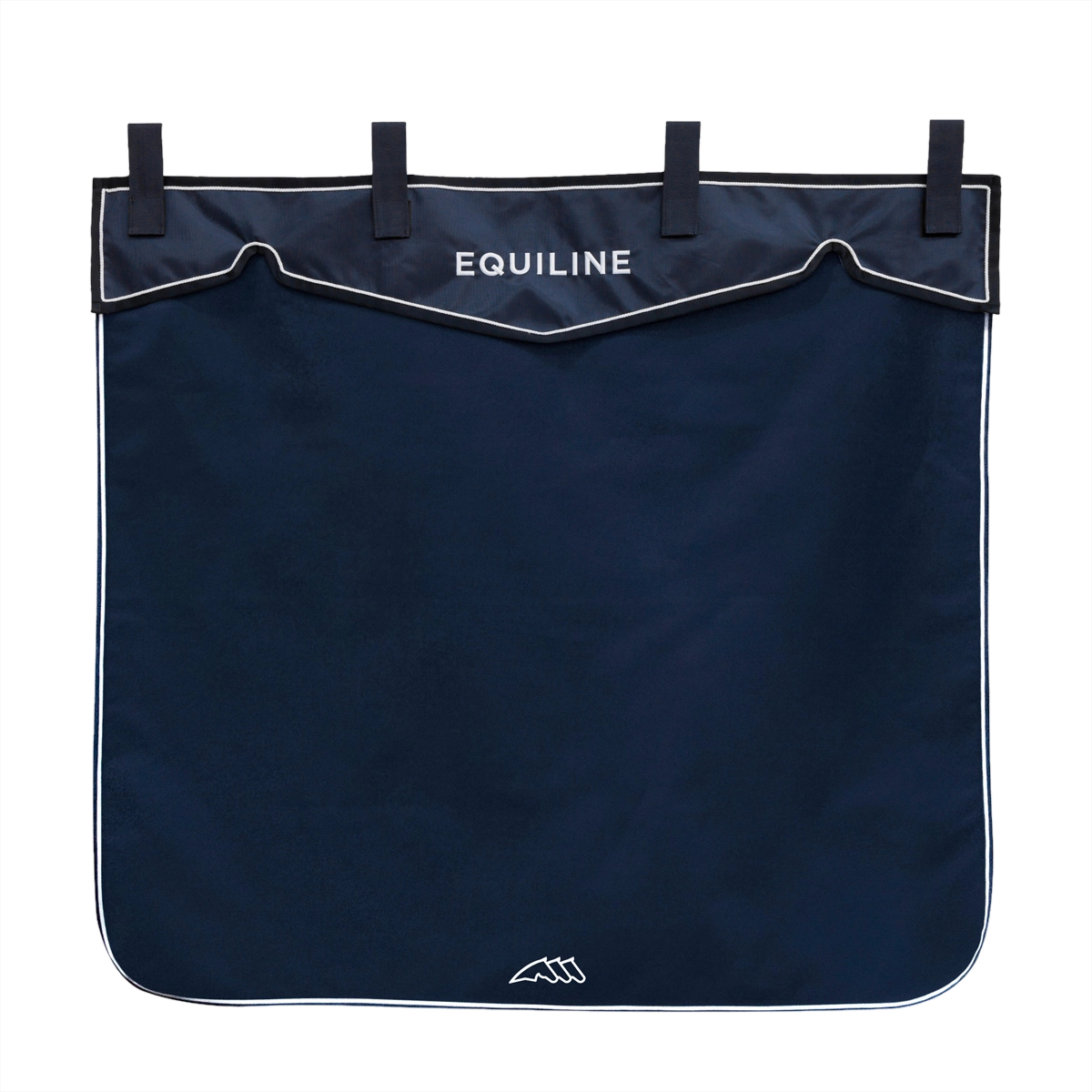 Equiline Shortwave Boxenvorhang 120x130 cm - blue