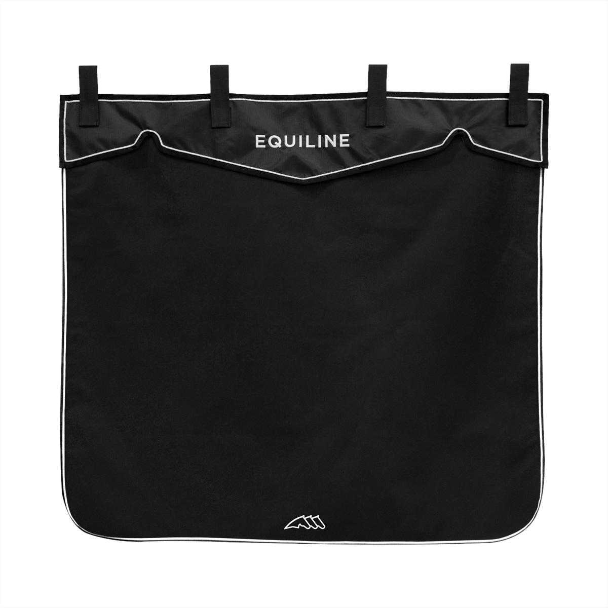 Equiline Shortwave Boxenvorhang 120x130 cm - black