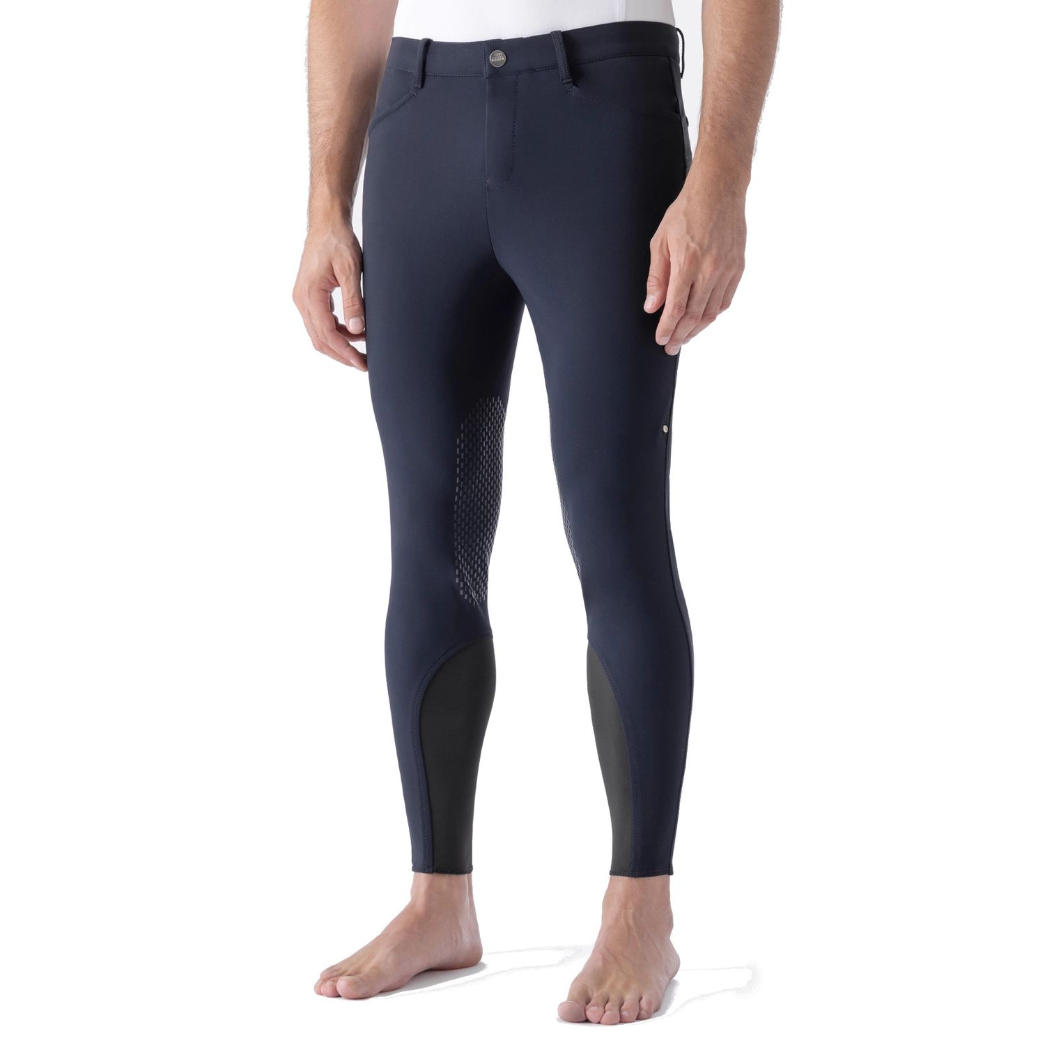 Equiline Bartek Kniegrip Reithose Herren - blue, Größe 48