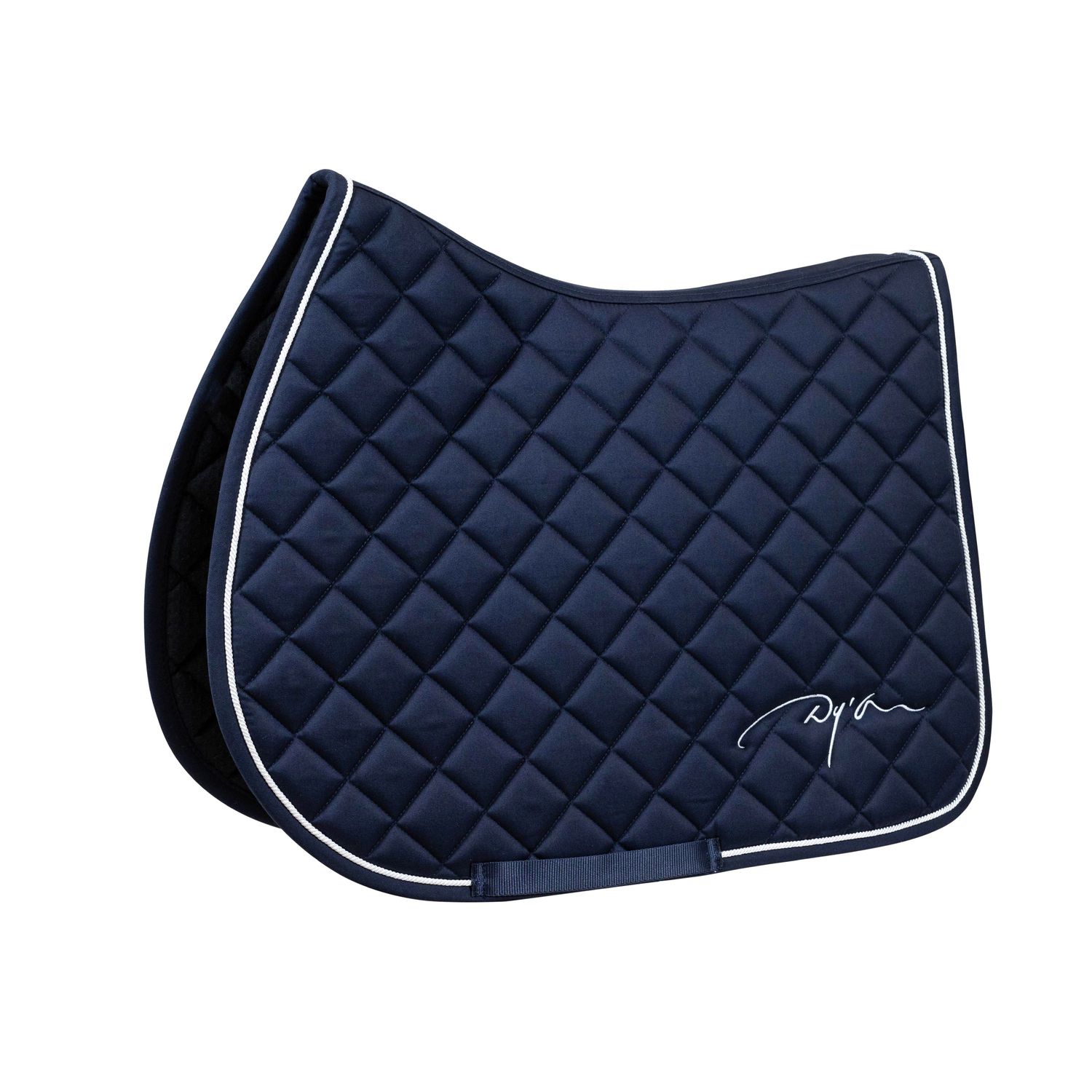 Dyon Diamond Springschabracke - navy, Größe Warmblut