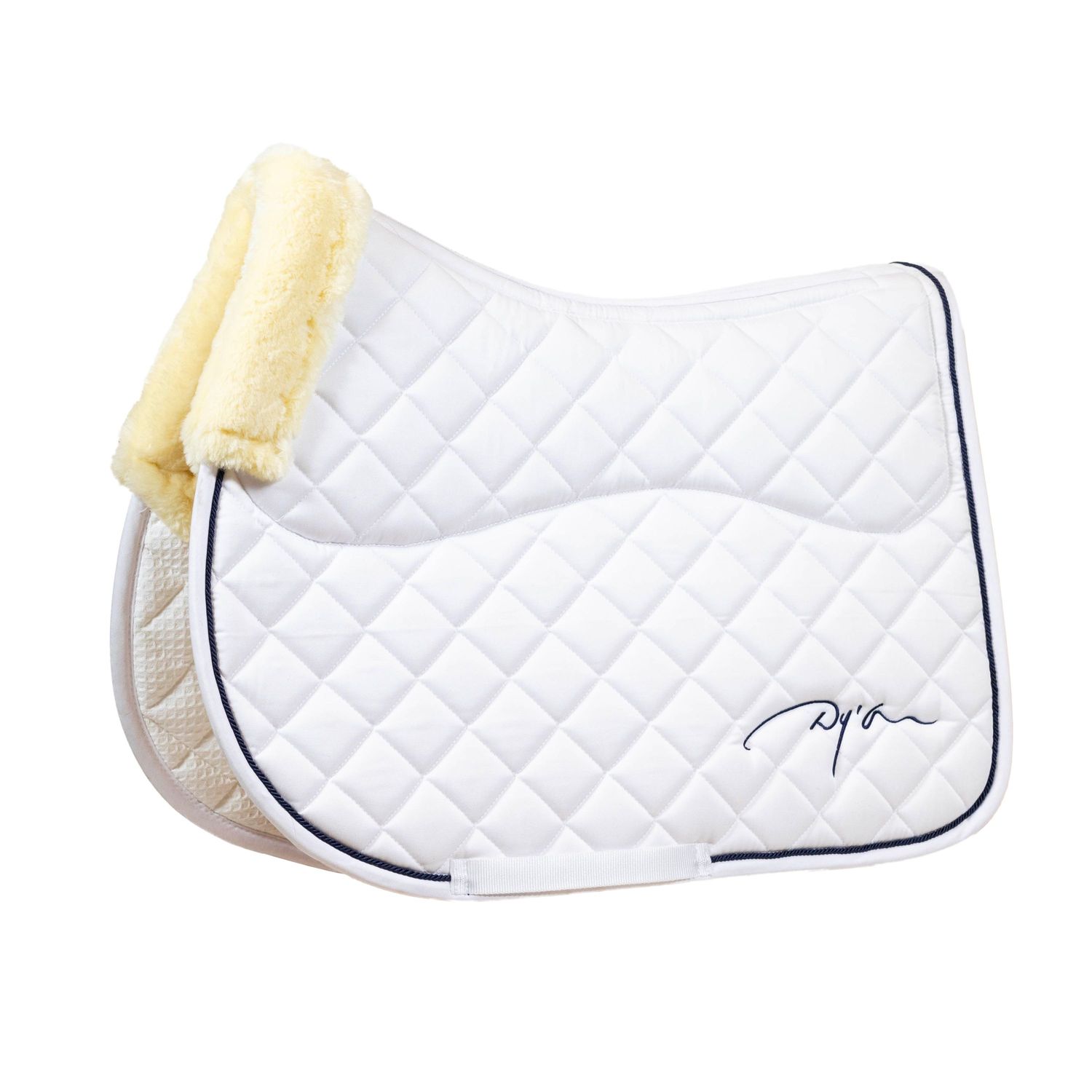 Dyon Springschabracke Skin Friendly - weiß, Größe Warmblut