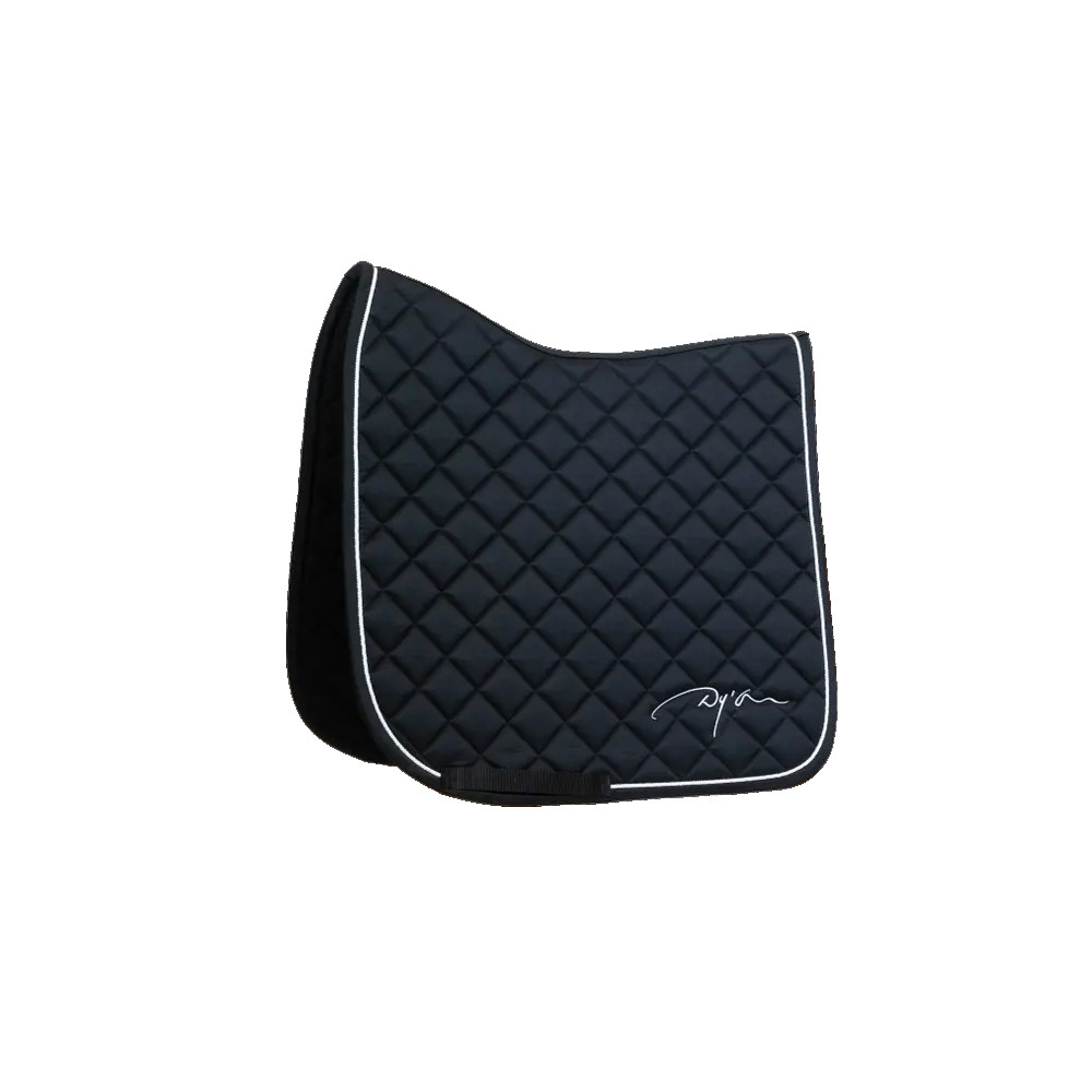 Dyon Diamond Dressurschabracke - schwarz, Größe Warmblut