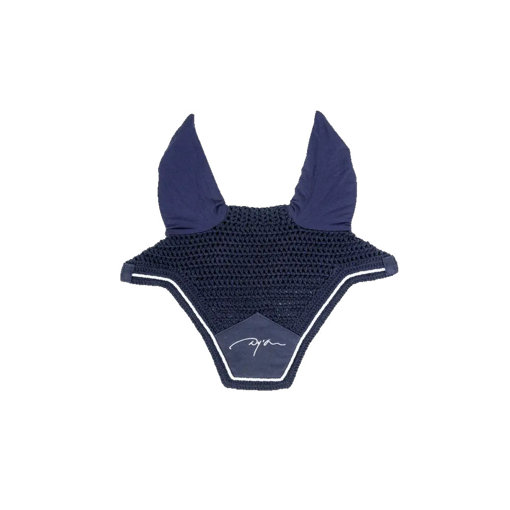 Dyon Diamond Fliegenohren - navy, Größe Warmblut