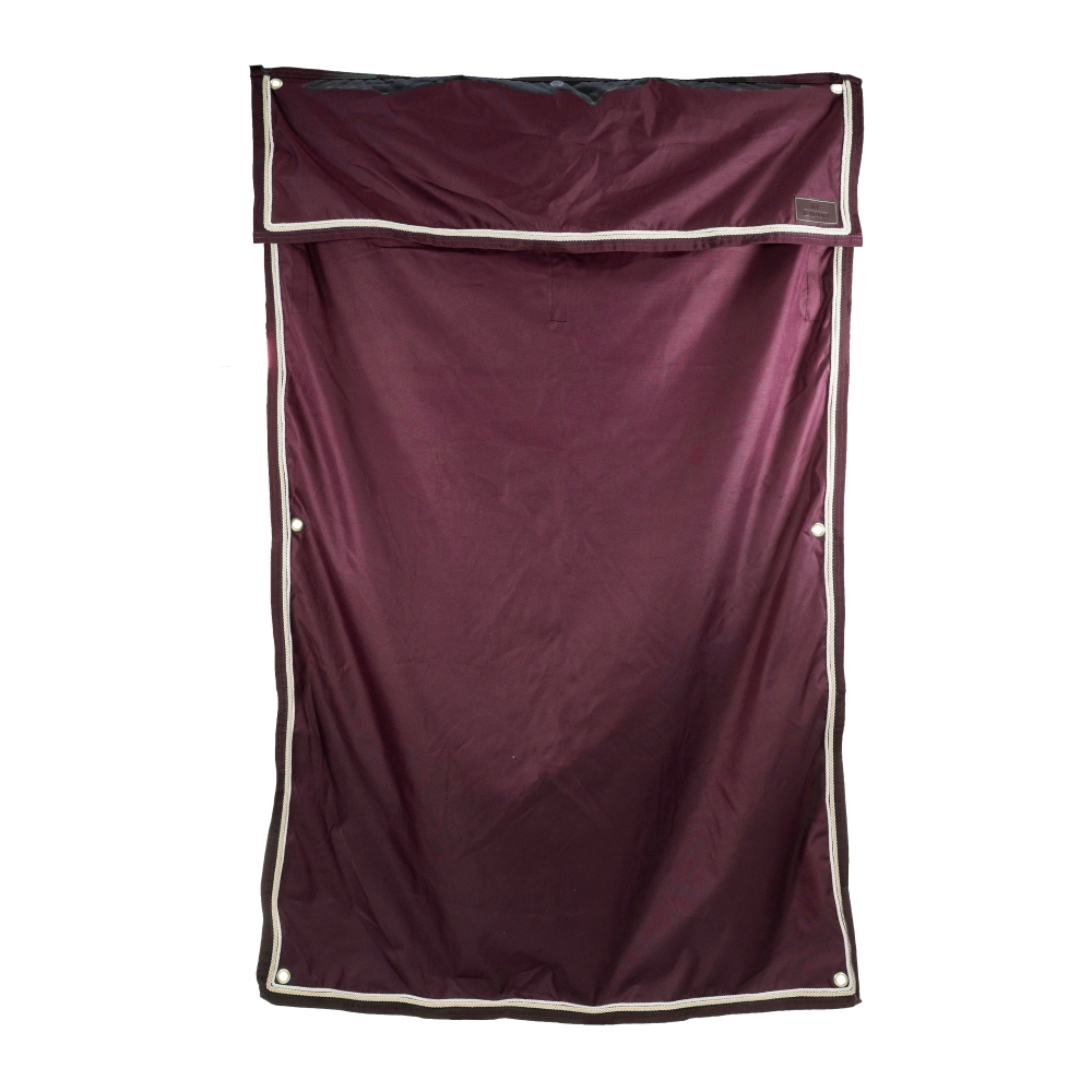 Kentucky Horsewear Boxenwandvorhang wasserdicht classic 135x200cm - bordeaux