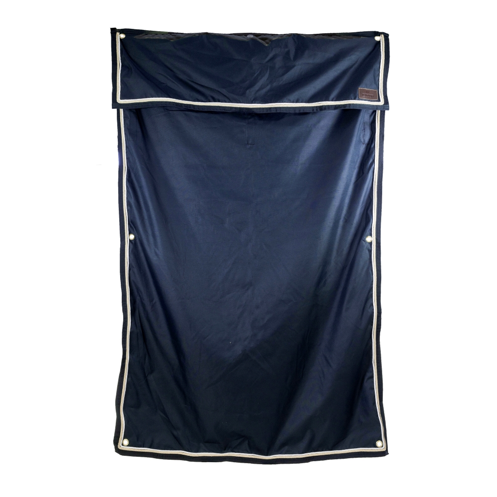 Kentucky Horsewear Boxenwandvorhang wasserdicht classic 135x200cm - navy