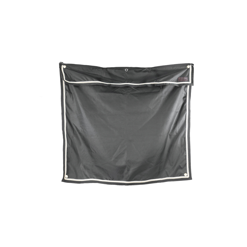 Kentucky Horsewear Boxenwandvorhang Wasserdicht Classic Kurz 135x125cm - grey