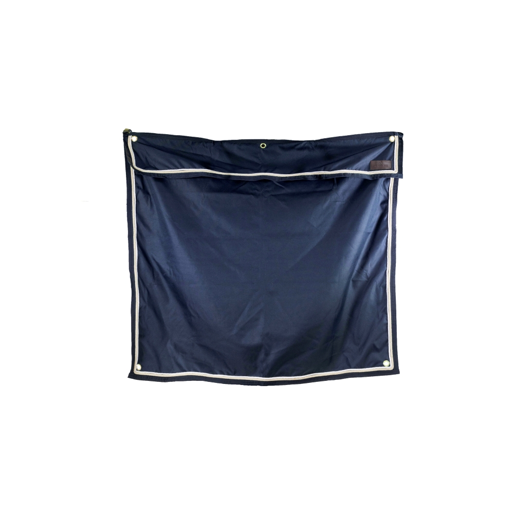 Kentucky Horsewear Boxenwandvorhang Wasserdicht Classic Kurz 135x125cm - navy