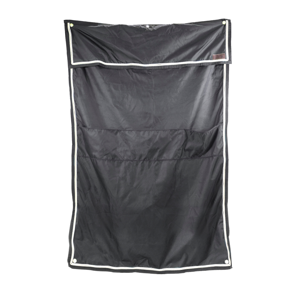 Kentucky Horsewear Boxenwandvorhang wasserdicht classic mit Taschen 135x200cm - grey