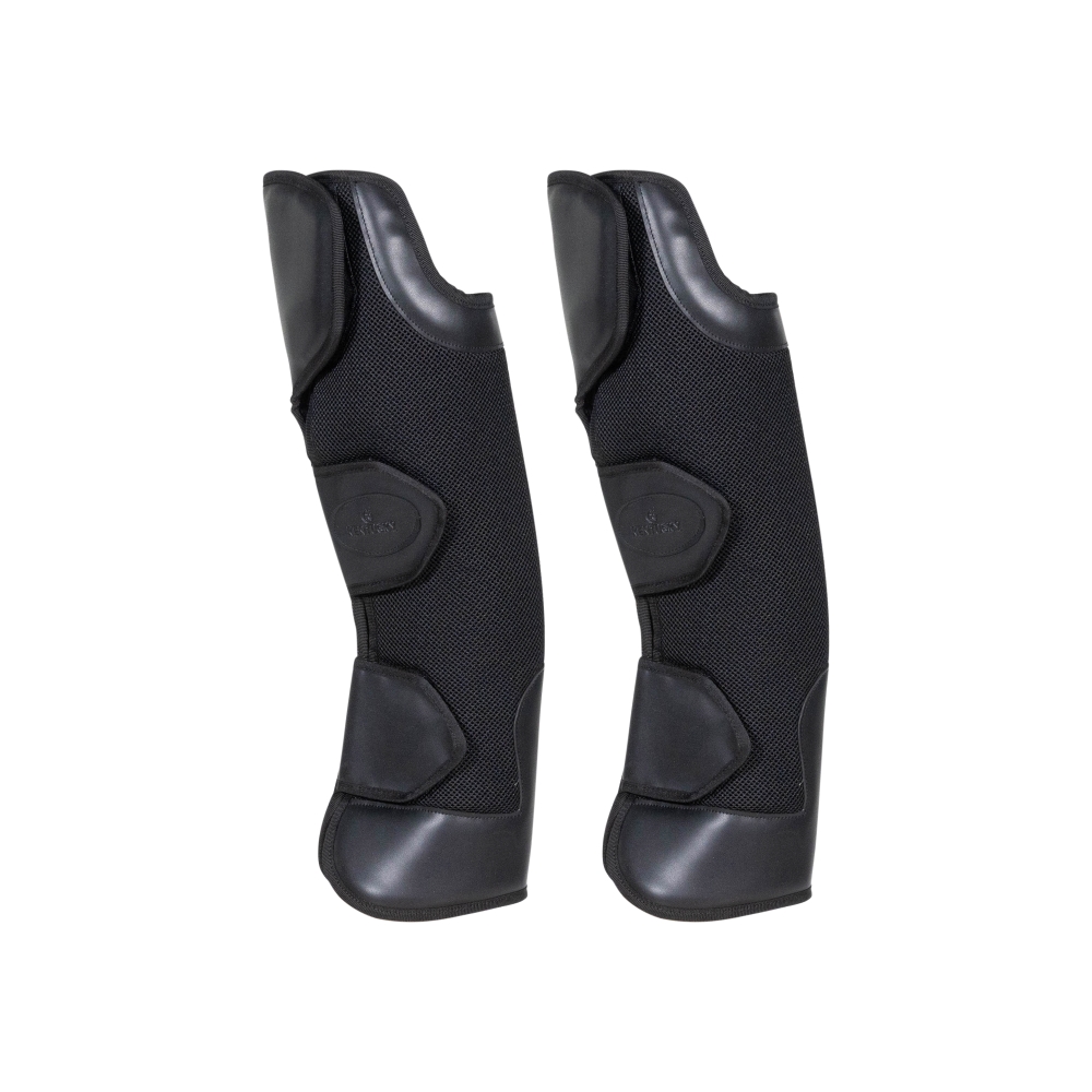 Kentucky Horsewear 3D Spacer Transport Gamaschen vorne - black, Größe Full
