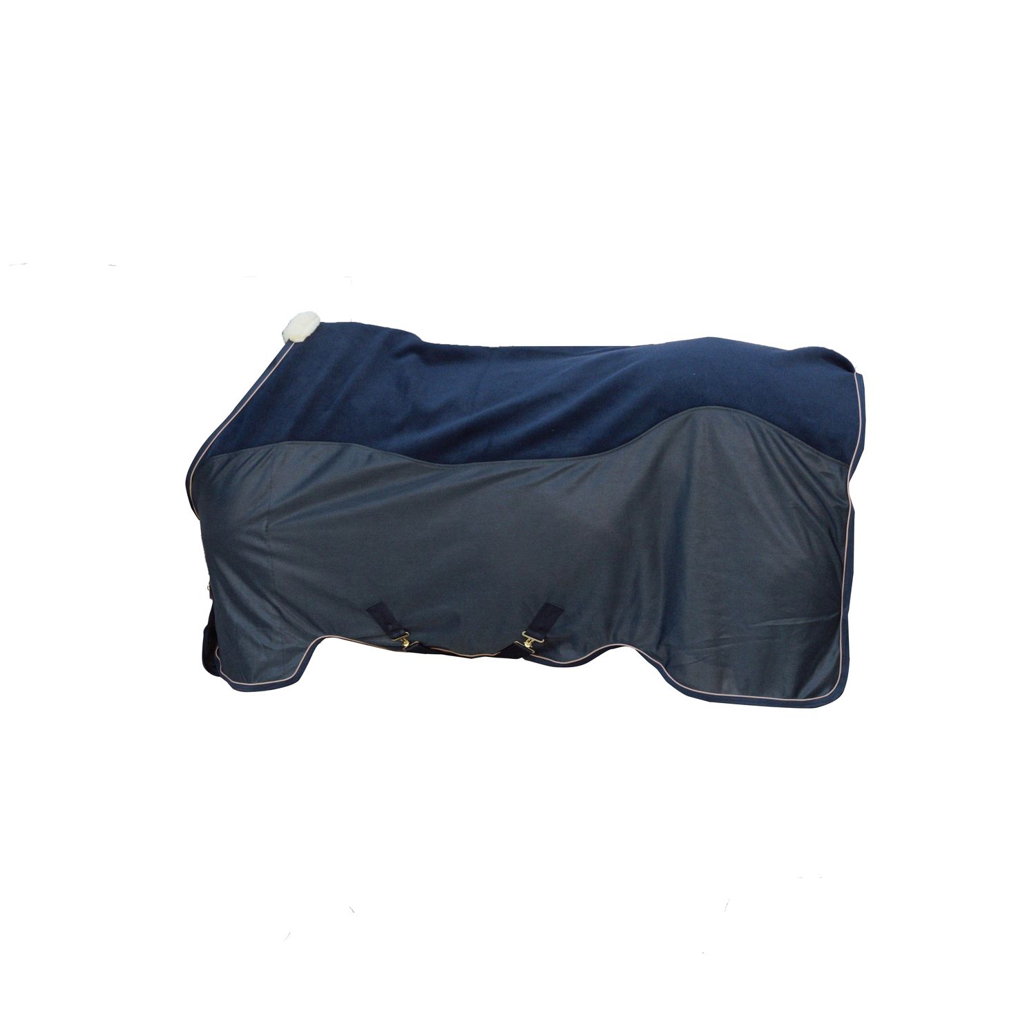 Kentucky Horsewear Fleece Mesh cooler combo Mehrzweckdecke - navy, Größe 165