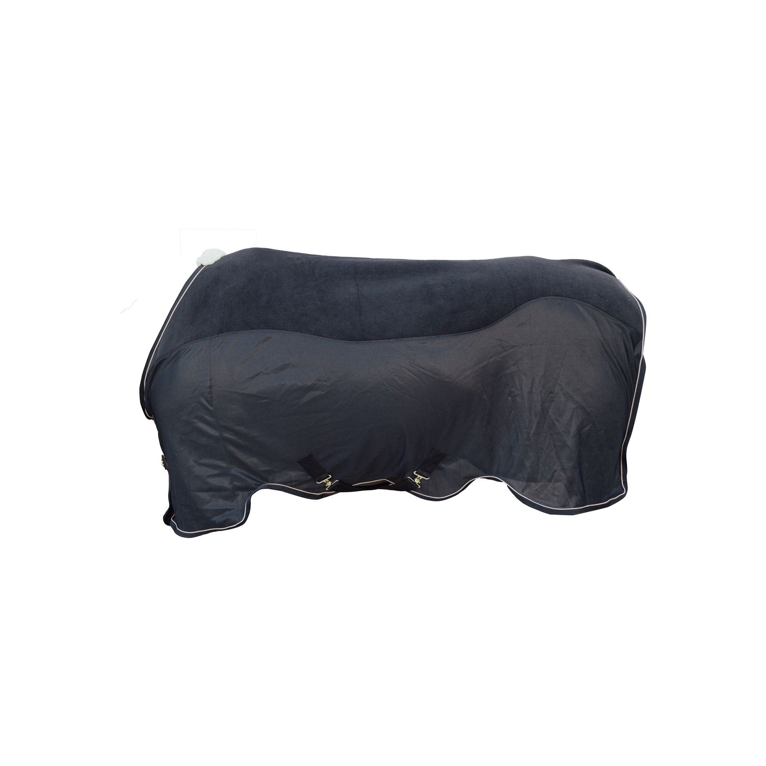 Kentucky Horsewear Fleece Mesh cooler combo Mehrzweckdecke - schwarz, Größe 155