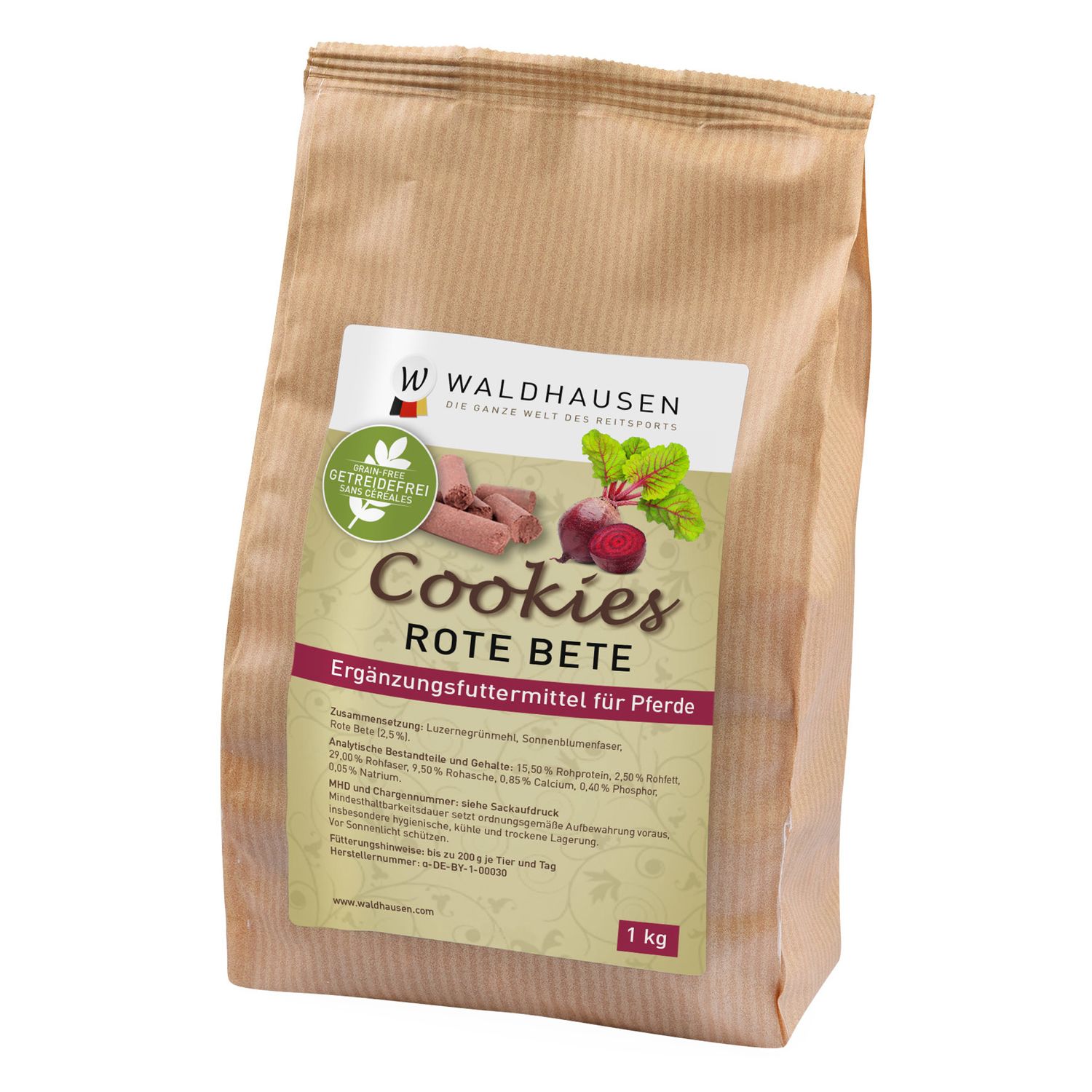 Waldhausen Cookies getreidefrei, 1 kg - Rote Bete