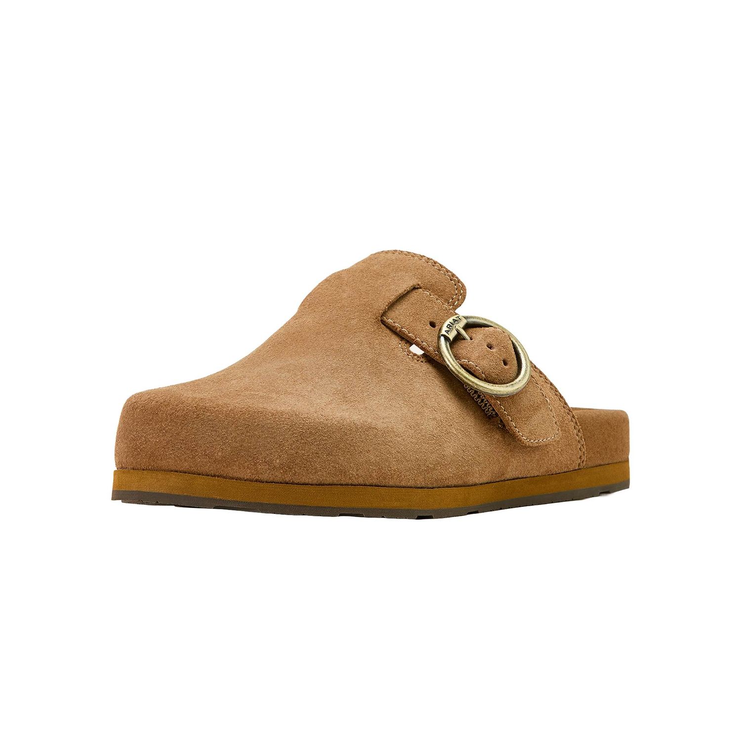 Ariat Country Mule Clogs Damen - caramel suede, Größe UK 5.5 | EUR 38.5