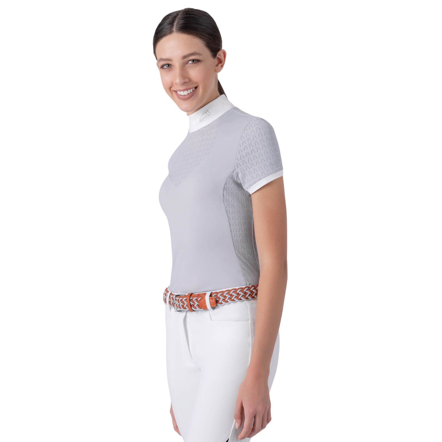 Equiline Eolka Turniershirt Damen - artic ice, Größe XS