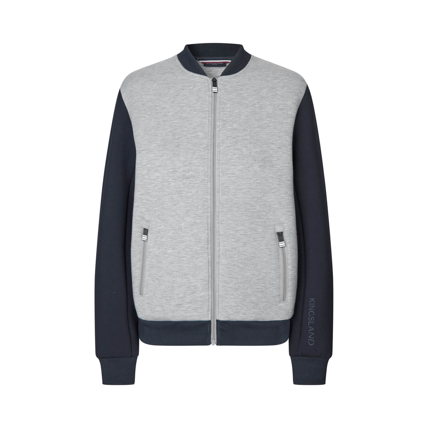 Kingsland KLNoa Unisex Bomberjacke - light grey melange, Größe XXS